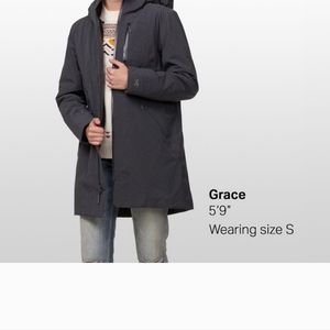 Arc’teryx Women’s Sensa Gore-Tex Parka. Black Heather. Large